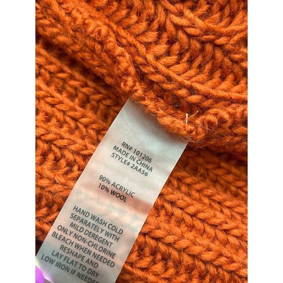 Soft Surrounding Women Courchevel Wool Blend Cable Knit Open Front Cardigan Size - Picture 8 of 8